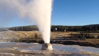 Beehive Geyser Eruption Sept 20 2013  Yellowstone National Park [upl. by Gervais]