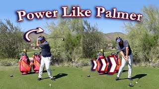 Increase Drive Distance Master Arnold Palmers Swing Secrets [upl. by Zeph]