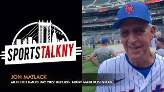 JON MATLACK METS OLD TIMERS DAY 2022 [upl. by Abbotson]