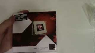 AMD FX4100 Unboxing [upl. by Htebazila]