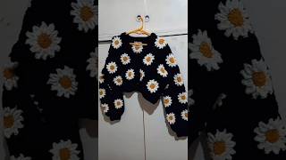 Two colours sweater design art handmade sweaterdesign shortsfeed shorts [upl. by Balsam]