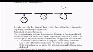 Endocrine Biochemistry Lecture 1 [upl. by Wulfe]