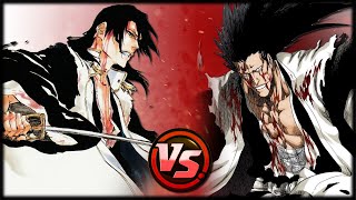 Byakuya Kuchiki vs Kenpachi Zaraki BLEACH [upl. by Ecnerewal]