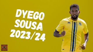 DYEGO SOUSA  GOALS AND SKILLS  ALCORCÓN 202324 [upl. by Ellerad]