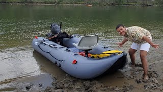 The Best Boat for Apartment Living Bris 141 Inflatable Boat Setup [upl. by Prentiss]