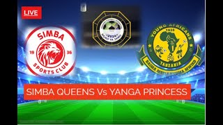 🔴LIVE SIMBA QUEENS VS YANGA PRINCESS  NGAO YA JAMII [upl. by Babbette]