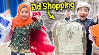 Eid Shopping in My Village 😱  Zindagi Main Pehli Baar Etni Shopping Ki 🤭 [upl. by Sola]