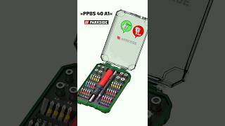 PARKSIDE precision bit and socket set »PPBS 40 A1« 40 pieces parkside [upl. by Epuladaugairam616]