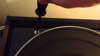 How to secure a Dual turntable before transport [upl. by Blackmore]