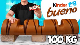 Ogromny Kinder Bueno  Jak zrobić największy na świecie Kinder Bueno od VANZAI [upl. by Greenman]