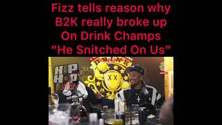 Lil Fizz Tells Real Reason Why B2K Broke Up on Drink Champs [upl. by Hebert]