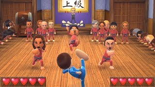 Wii Party U  Dojo Domination Master Difficulty 6 [upl. by Ymmij954]