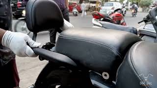 Royal Enfield Meteor 350 Backrest Extension Kit Installation Video [upl. by Bordie72]