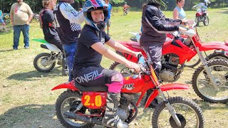 Coyote Run Kids Powderpuff and Pit Bike races [upl. by Marler297]