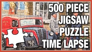 The Postmans Round Pt 1 quotLeaving the Post Officequot  500pc Puzzle Timelapse [upl. by Obie]