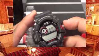 Casio Mens GW 9400 1CR Master of G Stainless Steel Solar Watch Unboxing and Review [upl. by Elleira]