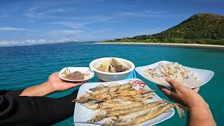 PERFECT PLACE TO RELAX amp FOOD TRIP  Jackpot sa panlalambat sa isla na walang tao [upl. by Eendys]