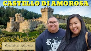 CASTELLO DI AMOROSA  NAPA VALLEY ✅️PINOY IN AMERICA [upl. by Amesari]