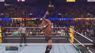 Lex Luger vs Randy Orton 2002 WWE 2K24 [upl. by Adnawyek]