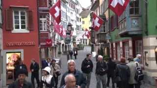 Zurich Switzerland Old Town walking tour [upl. by Zavala416]