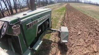 Oliver 1755 and White 6342 Roll Over Plow [upl. by Nocam]