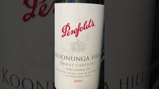 Penfolds Koonunga Hill Shiraz Cabernet 2019 [upl. by Amor]