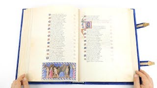 Divine Comedy of Alfonso of Aragon  Facsimile Editions and Medieval Illuminated Manuscripts [upl. by Abra]