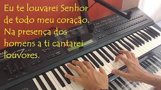 Eu te louvarei  Asaph Borba Teclado solo [upl. by Poppas]