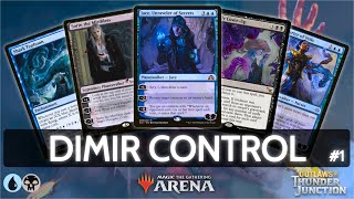 🔵⚫ Dimir Control 60 Win Rate part 1  MTG Arena  Explorer  BO3  Outlaws of Thunder Junction [upl. by Aisa794]