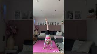 My first ever routine that I uploaded a year ago hope its improved  inspired by Lilly Ketchman ❤️ [upl. by Anawd112]