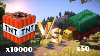 50 Sniffer Vs 10 Mil DINAMITAS Versus en MINECRAFT [upl. by Scoville]