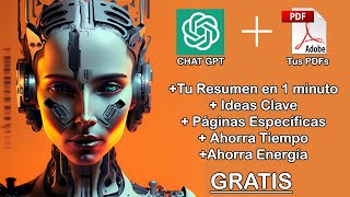 Cómo Hacer que CHAT GPT lea PDF GRATIS [upl. by Tecil]