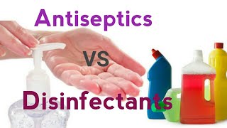 Antiseptics vs Disinfectants  difference between antiseptics and disinfectants english amp हिंदी [upl. by Capon362]