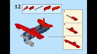 Lego 42148 Alternate Build Mini Plane [upl. by Adnarym]