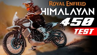 2024 ROYAL ENFIELD 450cc Himalayan TEST [upl. by Gone]