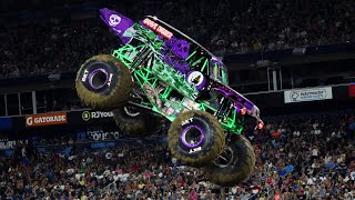 Monster Jam  MEGA COMPILATION BEST Moments of 2023 [upl. by Aitnahs]