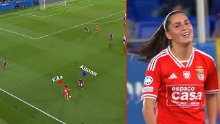 Kika Nazareth Master Class vs FC Barcelona [upl. by Dragone]