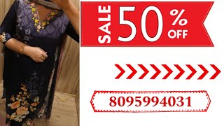 SALE 💥✨ BOOKING 8095994031 fashion sale indianattire lifestyle pakistanidresses wholesaleprice [upl. by Ayt]