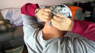 How To Tie A Bandana Around Your Head Demo [upl. by Notsej111]