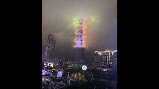 2022年12月31日 台北101跨年2023倒數煙火 Taipei 101 New Year’s Eve Countdown Fireworks to 2023 [upl. by Ahgiel835]