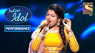 Arunita ने Mere Kismat Mein Tu पे दिया एक Rhythmic Performance  Indian Idol Season 12 [upl. by Auhsoj]