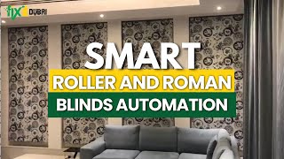 MindBlowing Roller amp Roman Blinds Automation You Need to See [upl. by Yrahcaz]