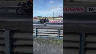 Hayabusa vs ZZR1400 fast bikelife race racing [upl. by Shirline]