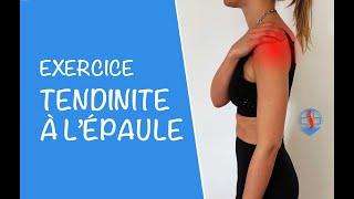 Exercice pour tendinite de lépaule conseillé par lostéopathe [upl. by Suvart695]