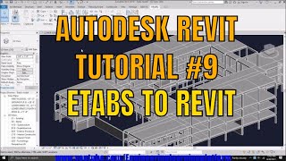 How to Export Etabs model to Revit Structure [upl. by Stu]