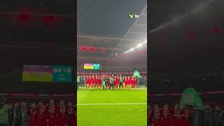 Liverpool team sing Youll Never Walk Alone after Carabao Cup win shorts football liverpool [upl. by Fabien]