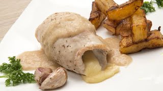 Receta de popietas de pavo con patatas fritas  Karlos Arguiñano [upl. by Htebsil]