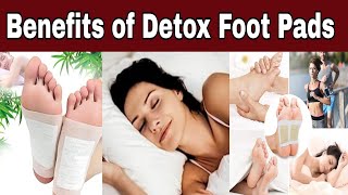 Cleansing Detox Foot Pads Benefits How to do use  Amazon  Flipkart [upl. by Atterg]