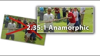 2351 Cinemascope Panavision Anamorphic Aspect Ratio Tutorial [upl. by Nihs]