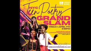 24th Annual Urban Word NYC Teen Poetry Slam [upl. by Yenruoc]